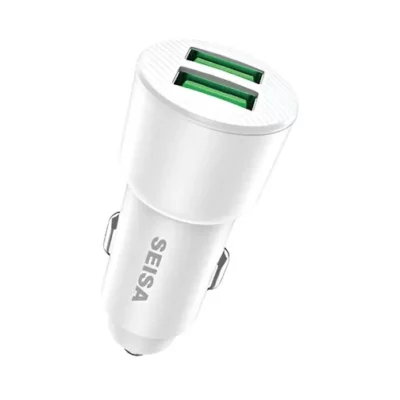 Cargador Celular Para Auto Seisa 12W Doble USB SM-FS446