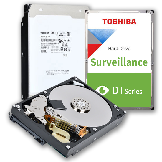 Toshiba Disco Rigido 2TB Surveilllance DT02-V Series SATA II