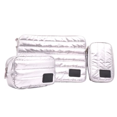 Kit Funda Porta Notebook 14" + Porta Cosmet + Porta Doc Plat