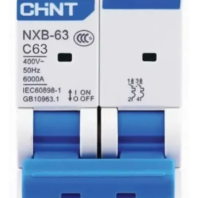 Chint Termica Bipolar 20A NXB-63 2P C20 6Ka