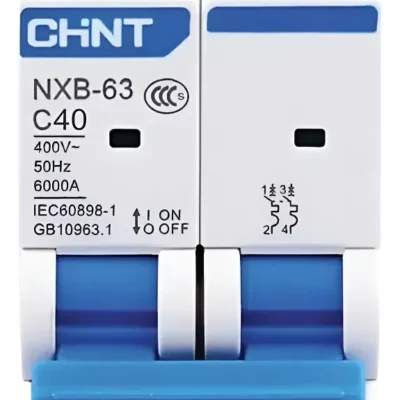Chint Termica Bipolar 40A NXB-63 2P C40 6Ka