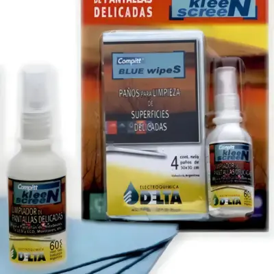 Kit Limpieza de Pantallas Delicadas Delta 60cc KLEEN