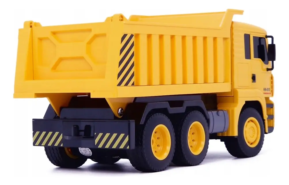 Camion Volcador Control Remoto Escala 1:18 Luces Bateria Ama - Imagen 3