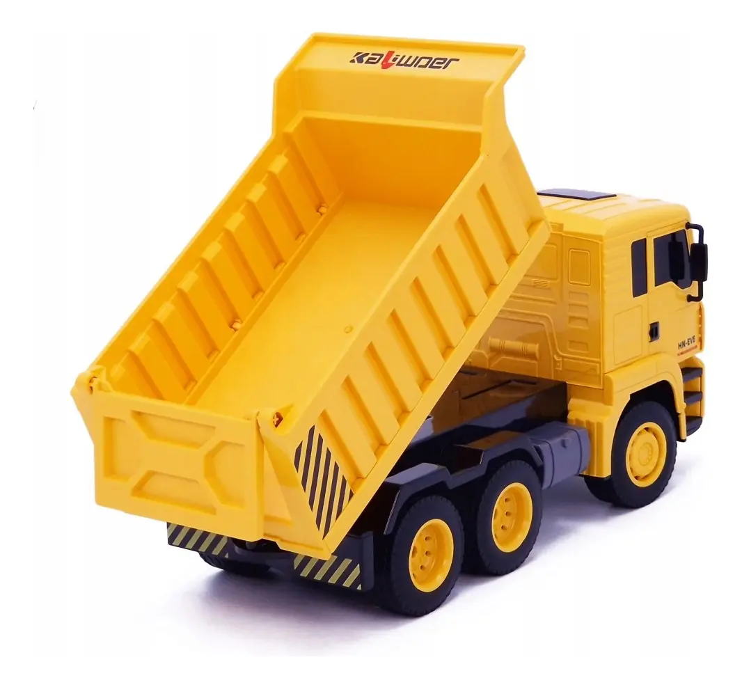 Camion Volcador Control Remoto Escala 1:18 Luces Bateria Ama - Imagen 2