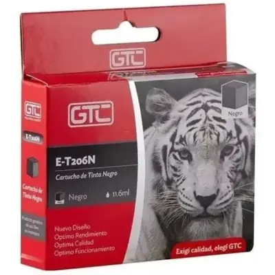 Cartucho Epson Gtc 206/ 207 NEGRO