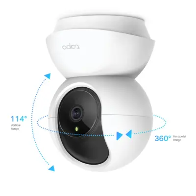 Camara IP WiFi 360? Interior Con Vision Nocturna Wifi TAPO C