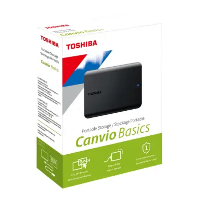 HD Toshiba Externo 1TB Canvio USB 3.0 Black HDTB510XK3AA