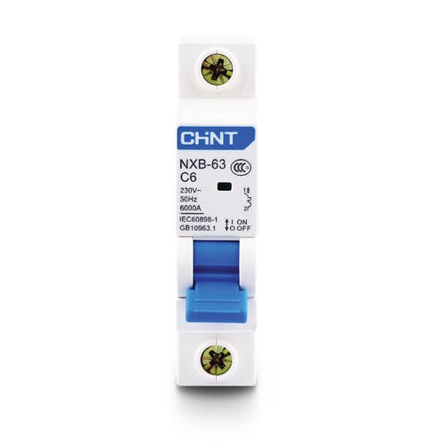 Chint Termica Unipolar 10A NXB-63 1P C10 6kA
