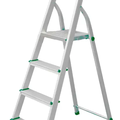 Escalera - Aluminio - Escalones: 4 - M?x. carga: 120kg
  Jad