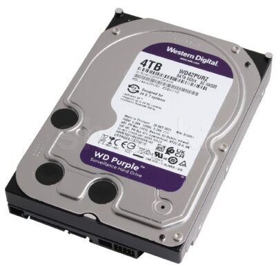 Disco Rigido WD 4TB  SATA III PURPLE SURVEILLANCE