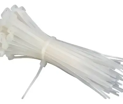 PRECINTO BLANCO 150mm X 3.5mm - BOLSA 100 UNIDADES