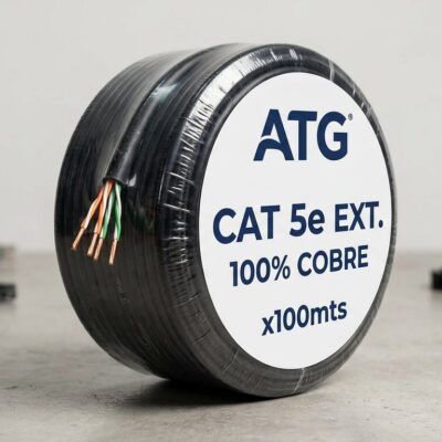 Rollo Cable UTP 2 PARES CAT 5e ATG Cat5e ext. 100% Cobre x1
