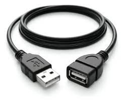 Cable Alargue Impresora 1M USB Macho Hembra
