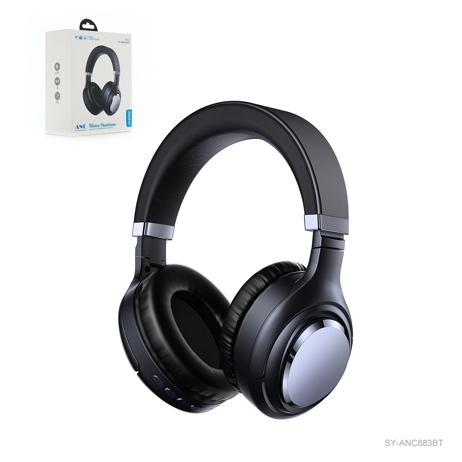 Auriculares Bluetooth Con Cancelacion De Ruido SY-ANC883BT