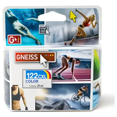 Cartucho Hp Gneiss 122 XL Color HP122C
