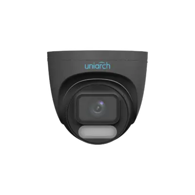 Camara IP Uniview Easy Turret 2Mpx 0wl View Negra IPC-T244-ADF28K-W-P-B