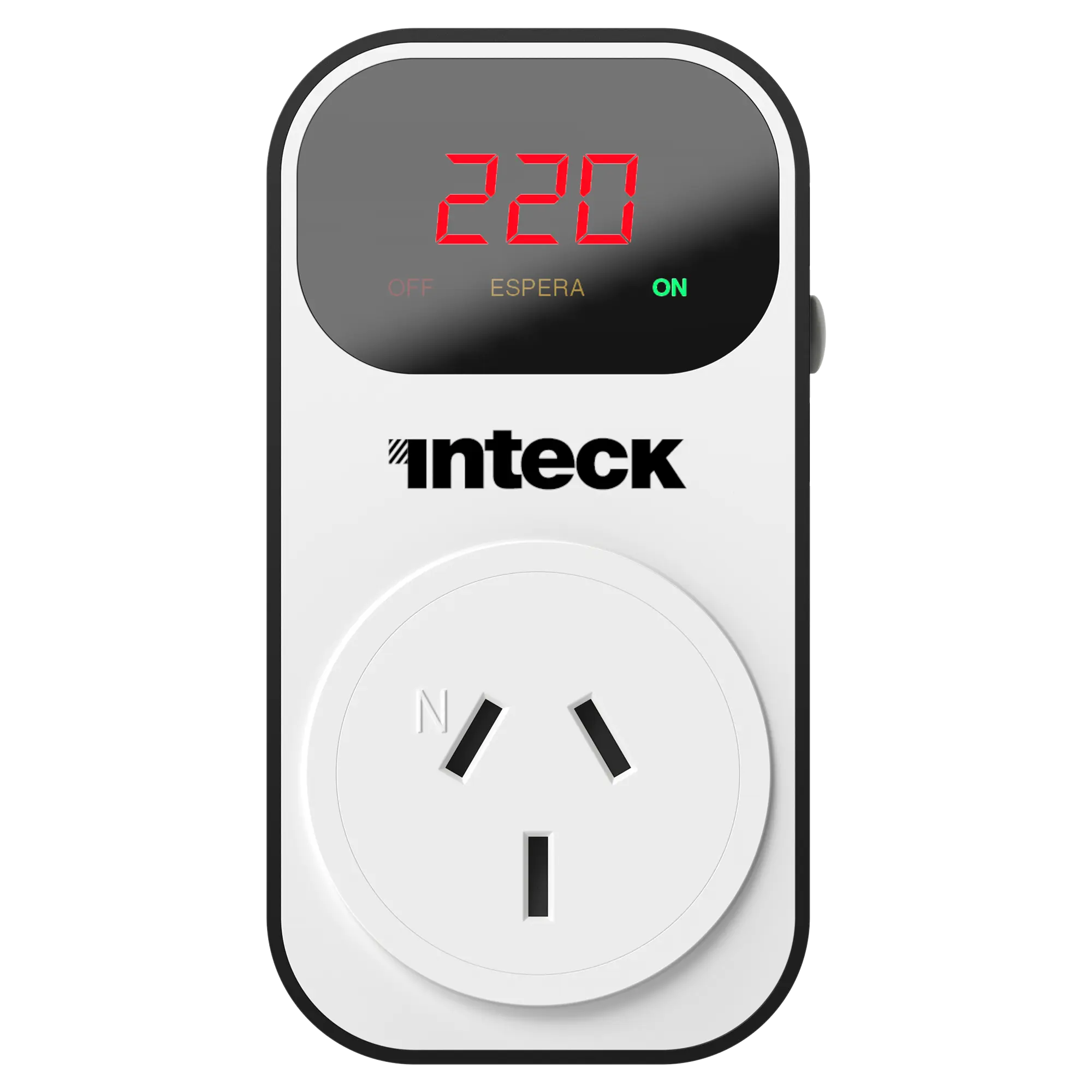 Protector De Tension Inteck 10A 220V Con Display IPT-FD-10A