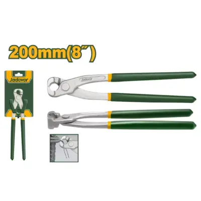 TENAZAS PARA REBAJES: 200MM(8'') MANGO UNICLOR SIMPLE Jadever JDPL8908