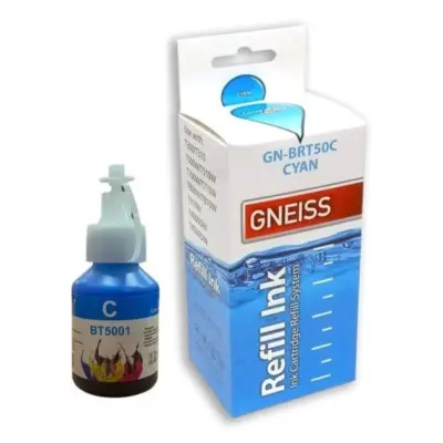 Tinta Gneiss Cyan B-BT5001C Brother Dcp-T300/T500W